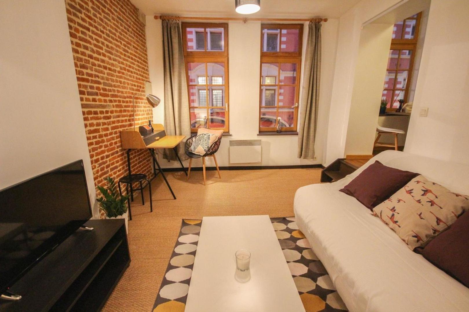 Apartment In A Typical Lille Street Esterno foto